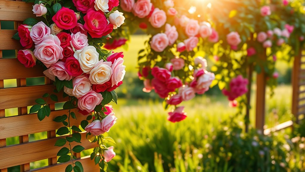 enchanting floral fence transformations
