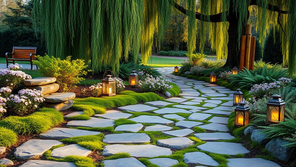 enchanting garden pathways design