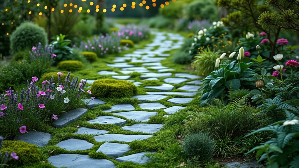 enchanting garden secret pathway