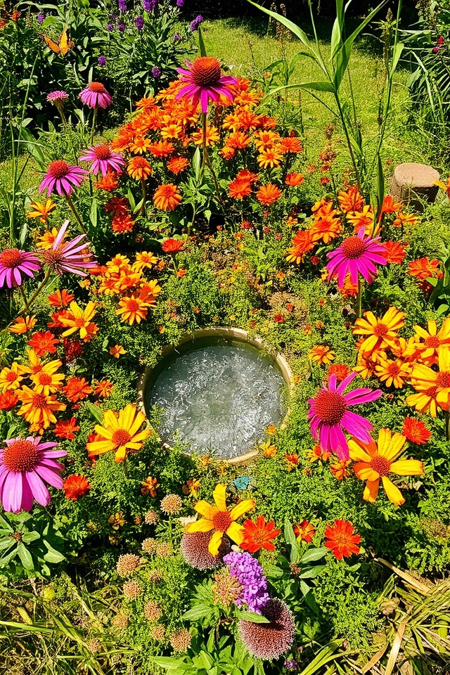 enchanting native butterfly garden
