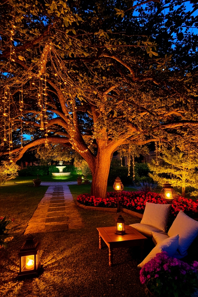 enchanting outdoor lighting options