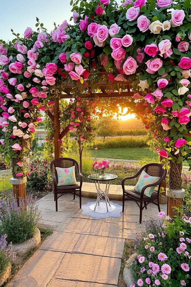 enchanting outdoor romantic retreats