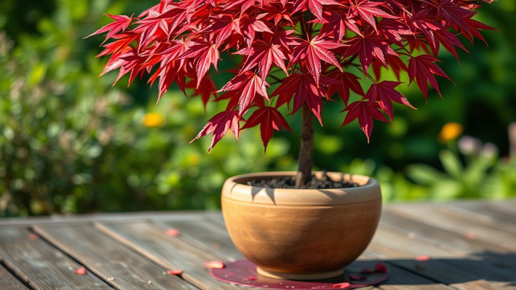 enchanting potted garden addition