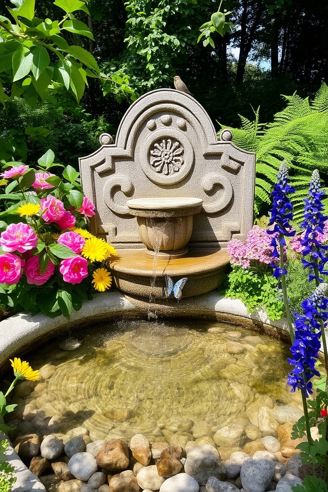 enhance garden with tranquility