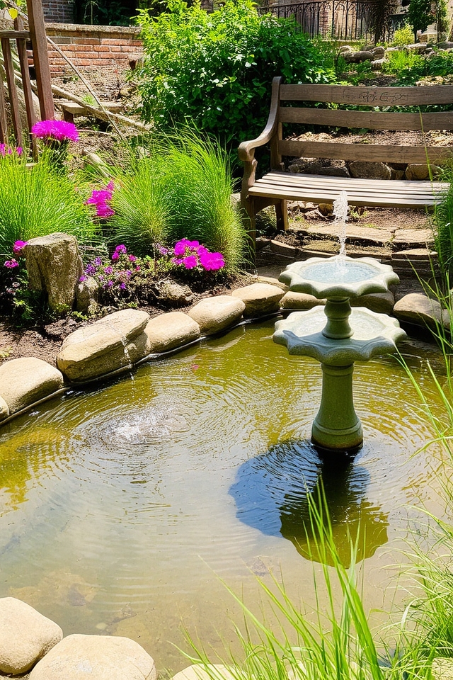 enhance garden with tranquility