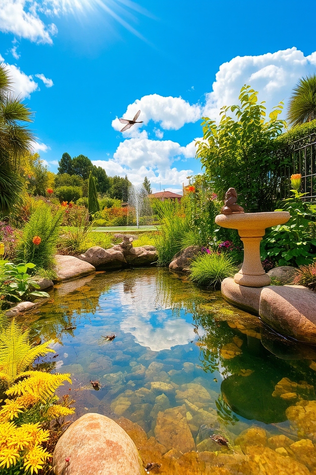 enhance garden with wildlife