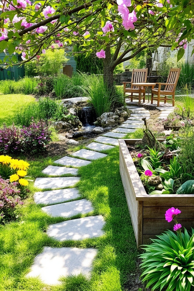 enhancing garden aesthetic appeal