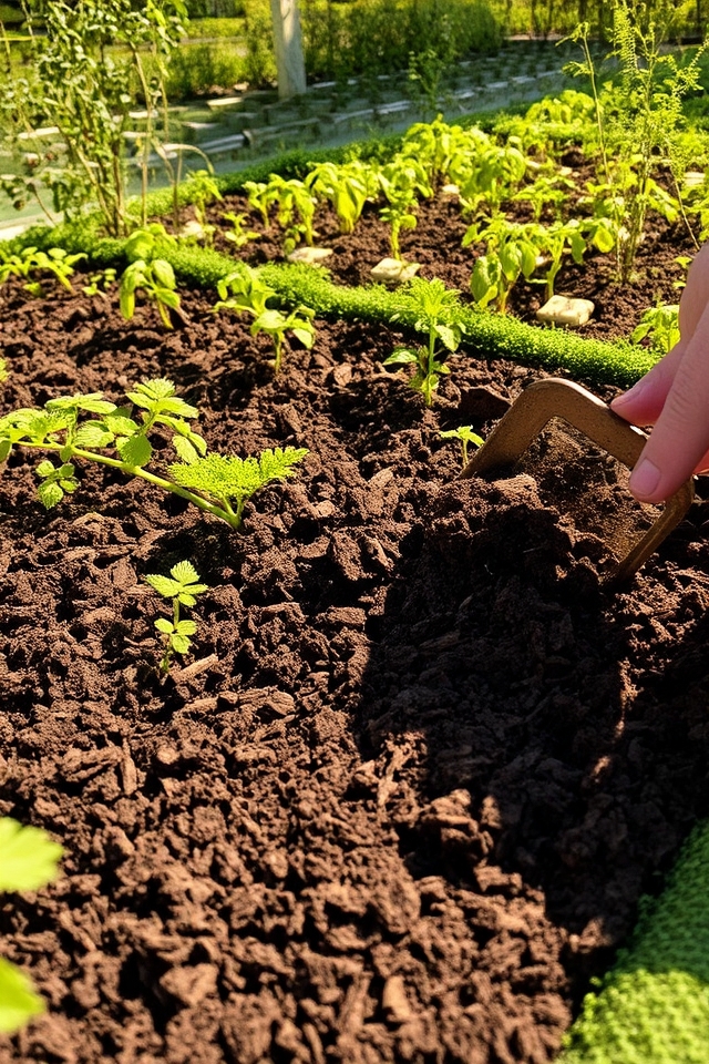 enhancing soil for gardening
