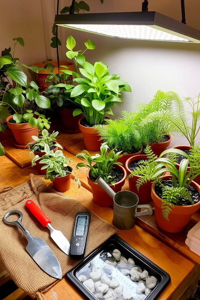 essential tools for indoor gardening