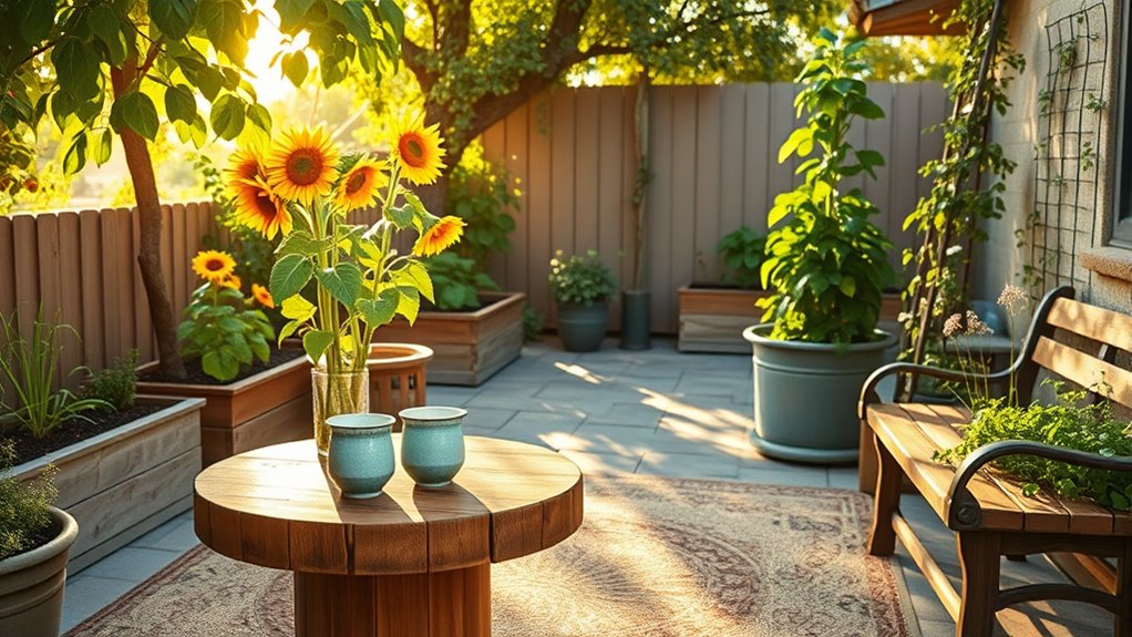 evaluate space for gardening