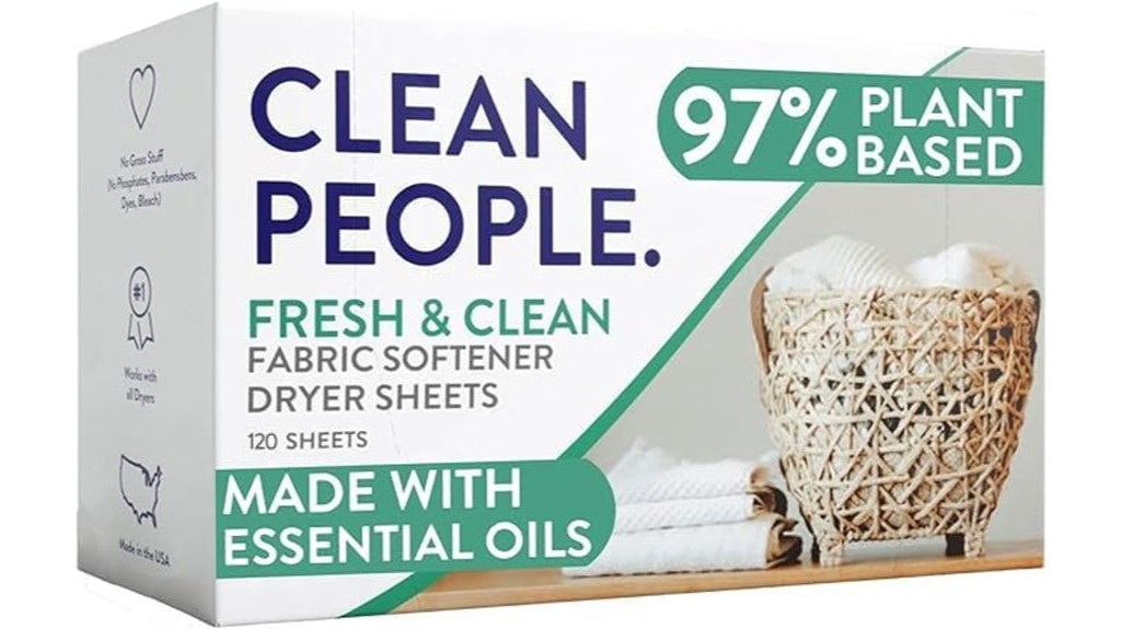 fabric softener sheets pack