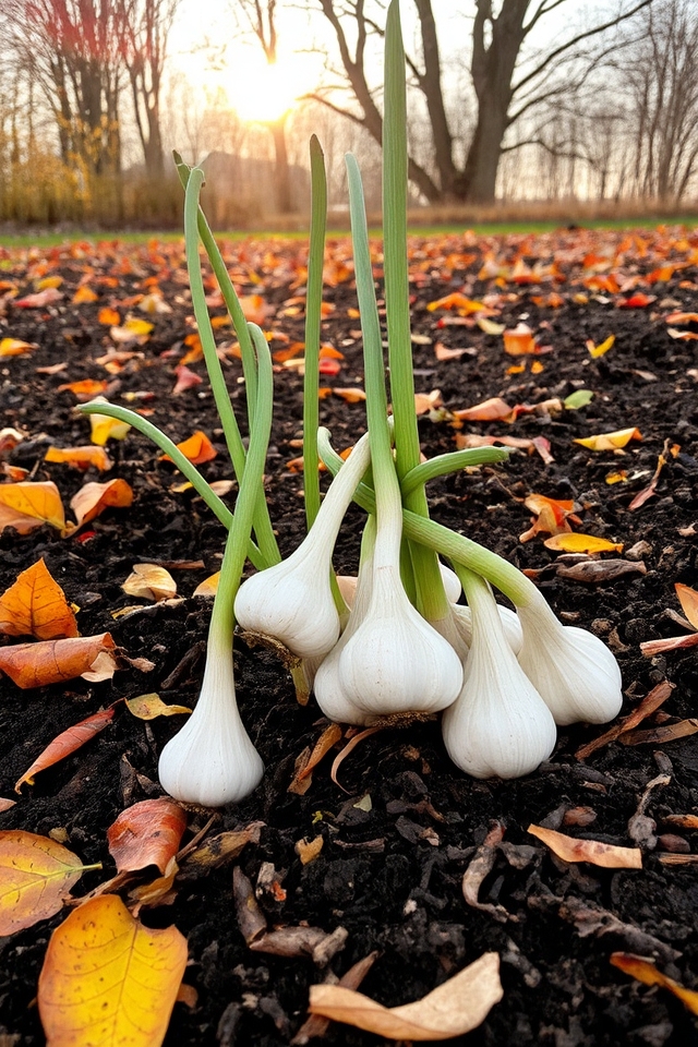 fall garlic planting tips