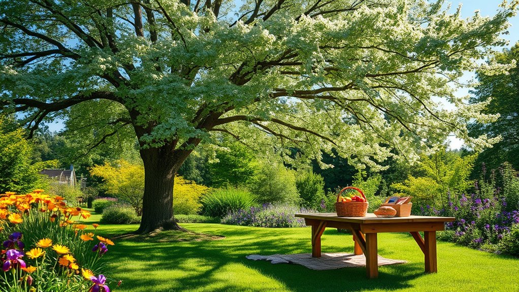 fast growing shade tree