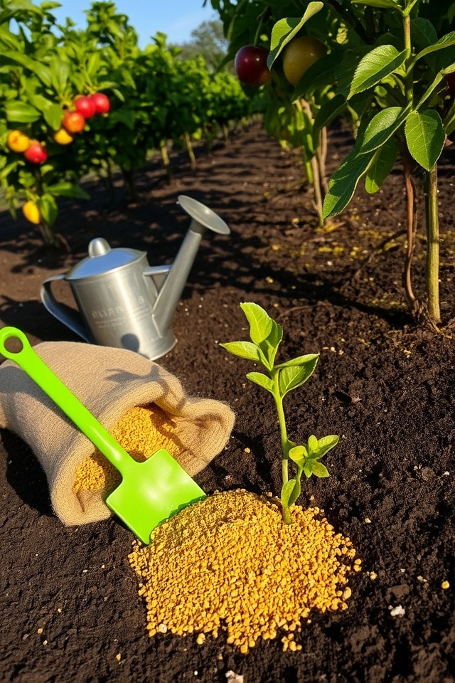 fertilizer management for growth