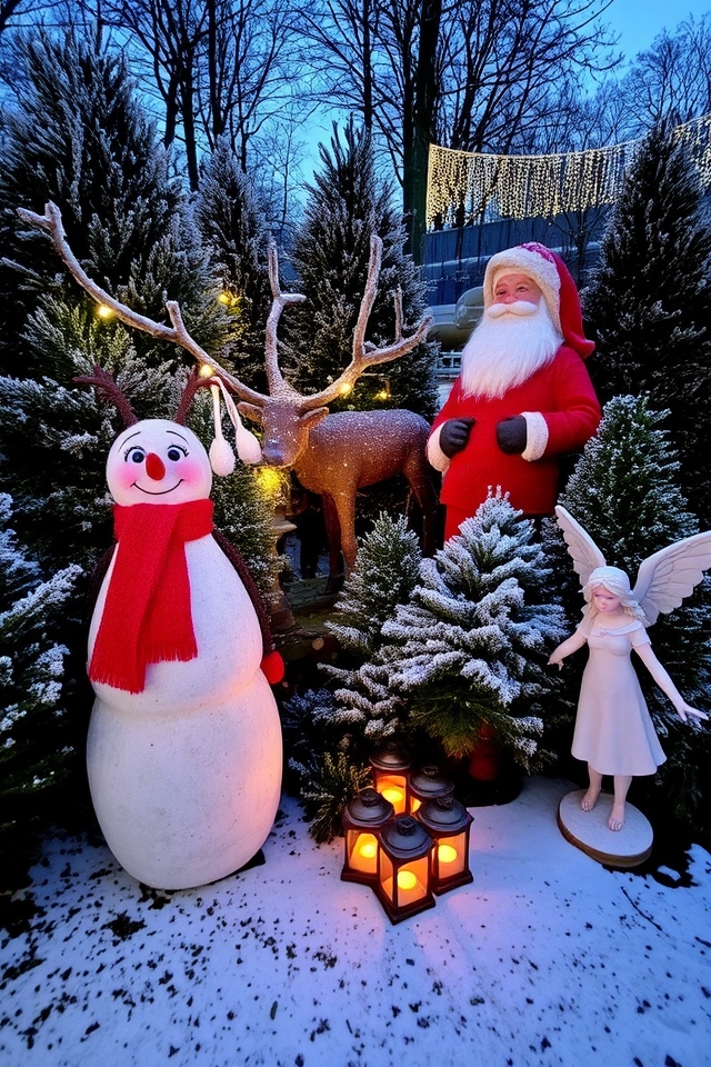 festive outdoor christmas decorations