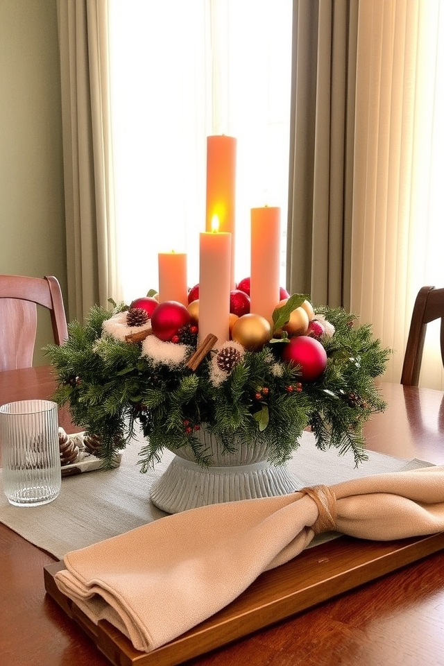 festive traditional modern blend