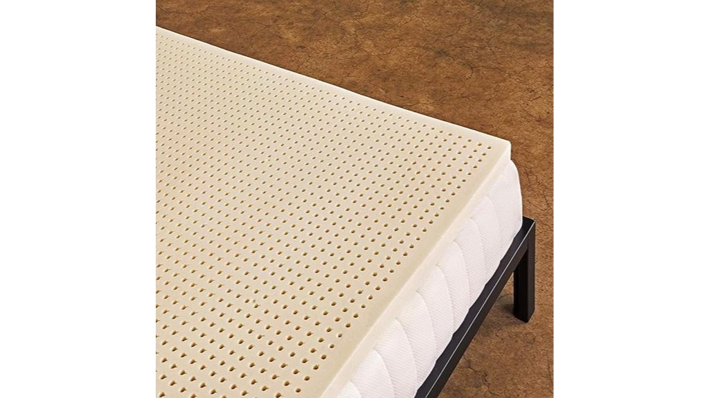 firm natural latex topper
