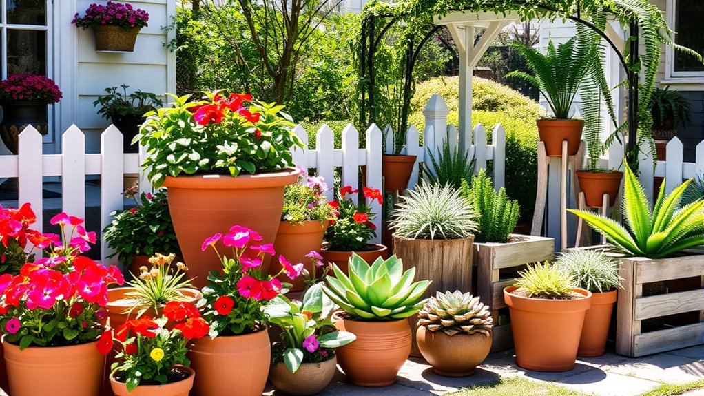 flexible front garden design