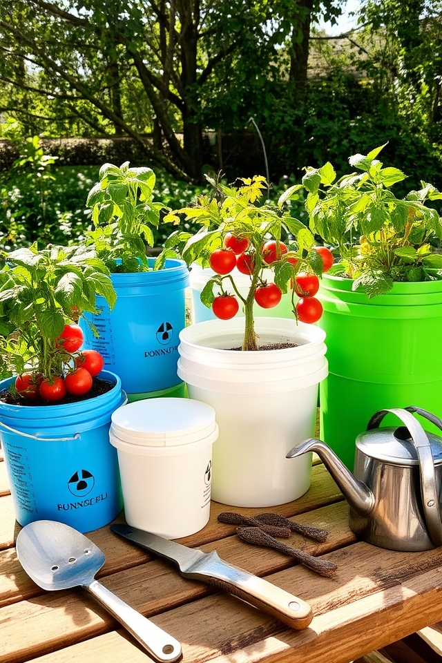 food grade five gallon buckets