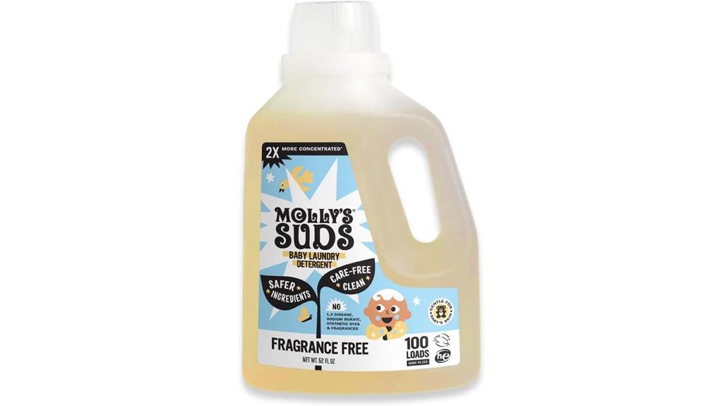 fragrance free baby laundry detergent