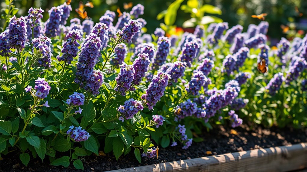 fragrant colorful sun loving flowers