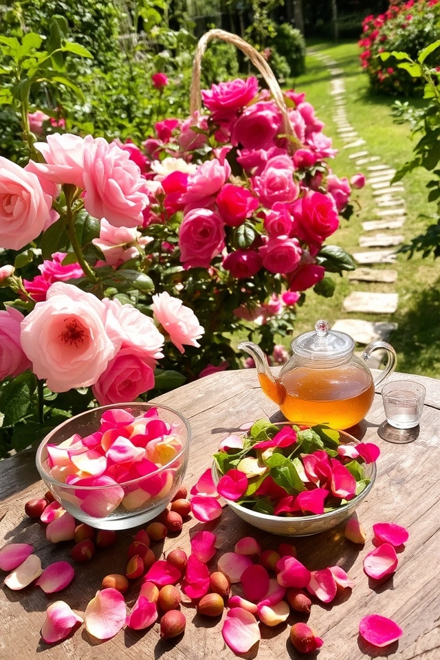 fragrant edible rose varieties