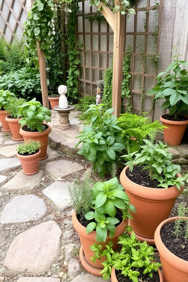 fragrant herb garden designs