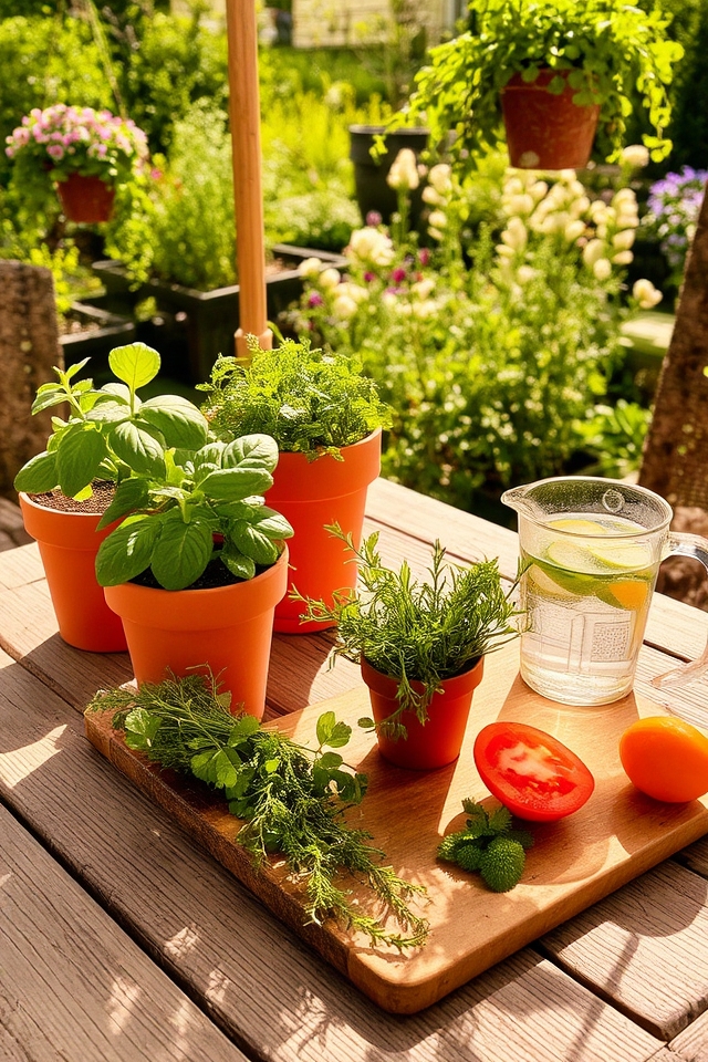 fresh herbs easy gardening