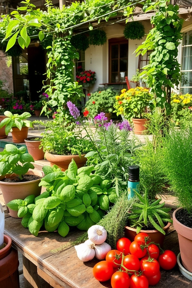fresh herbs enhance meals