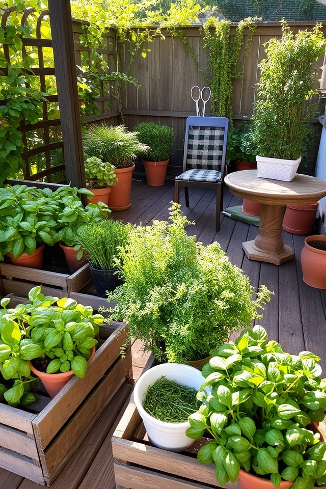 fresh herbs for home