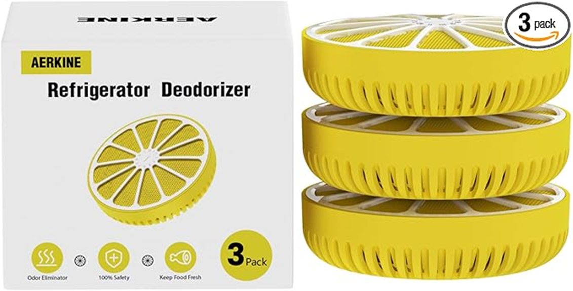 fridge odor eliminator packs