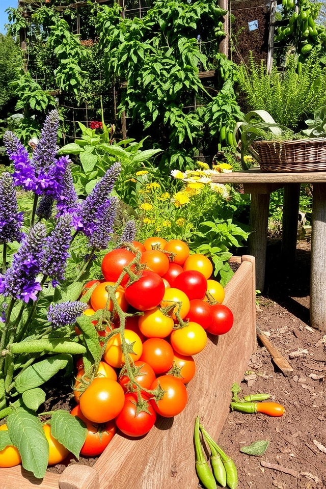 functional and beautiful garden