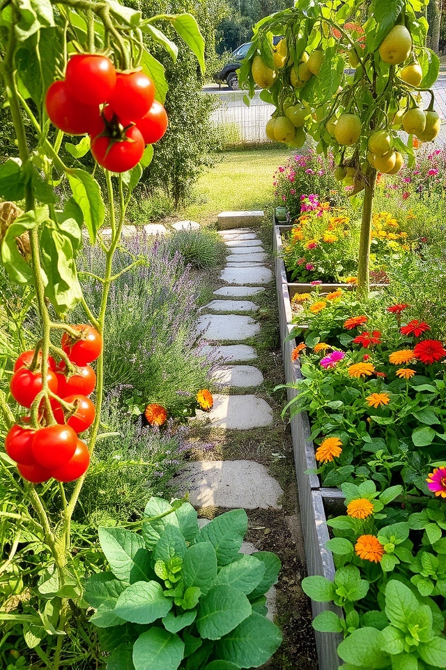 functional and beautiful garden