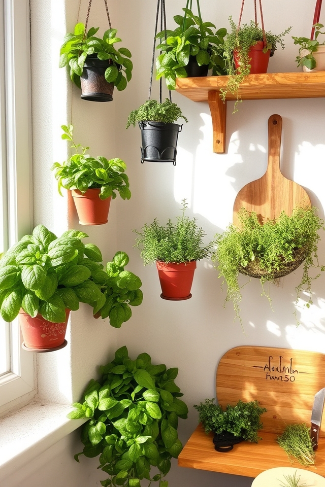 functional decorative herb gardens