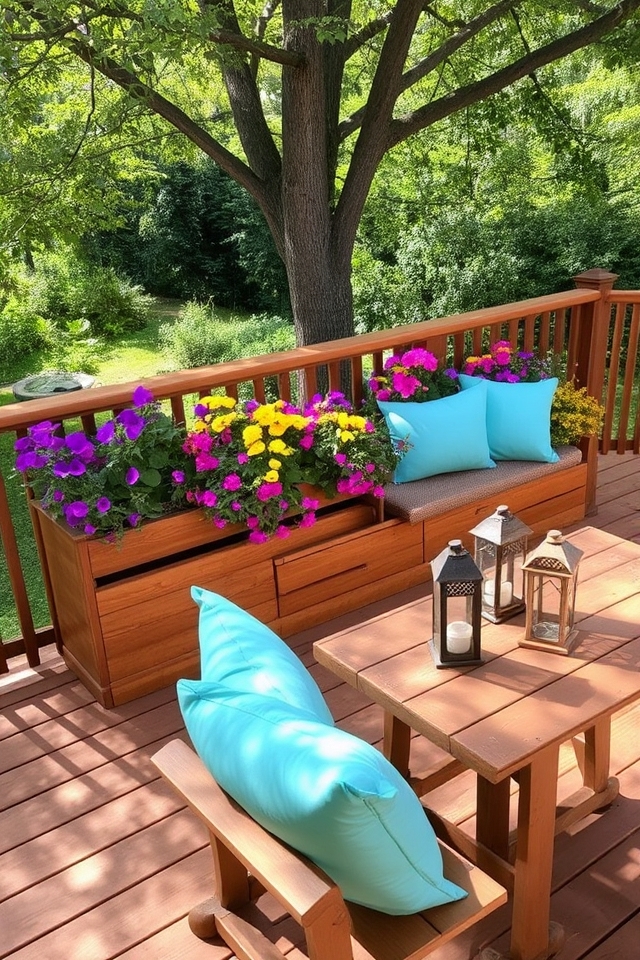 functional stylish seating planters