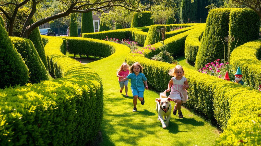garden maze for exploration