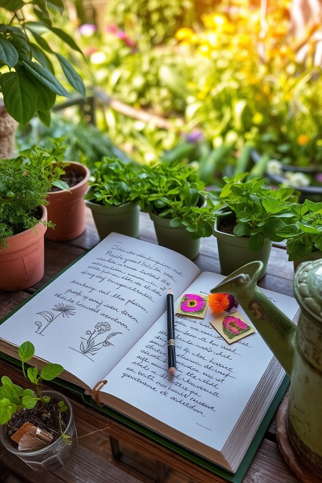gardening journal for success