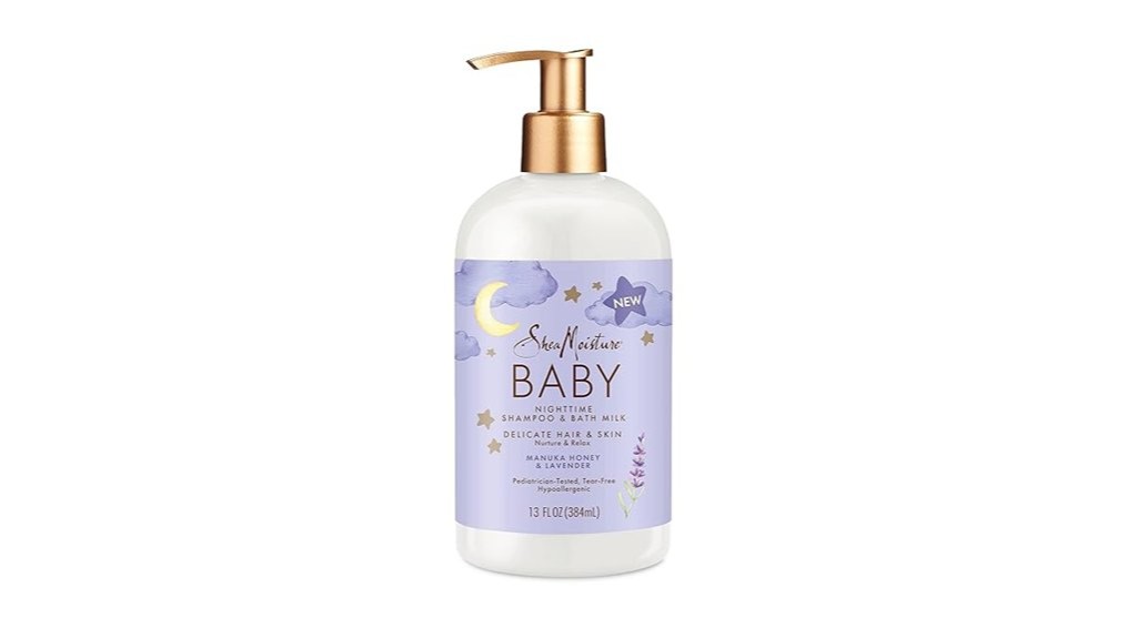gentle baby shampoo and bath