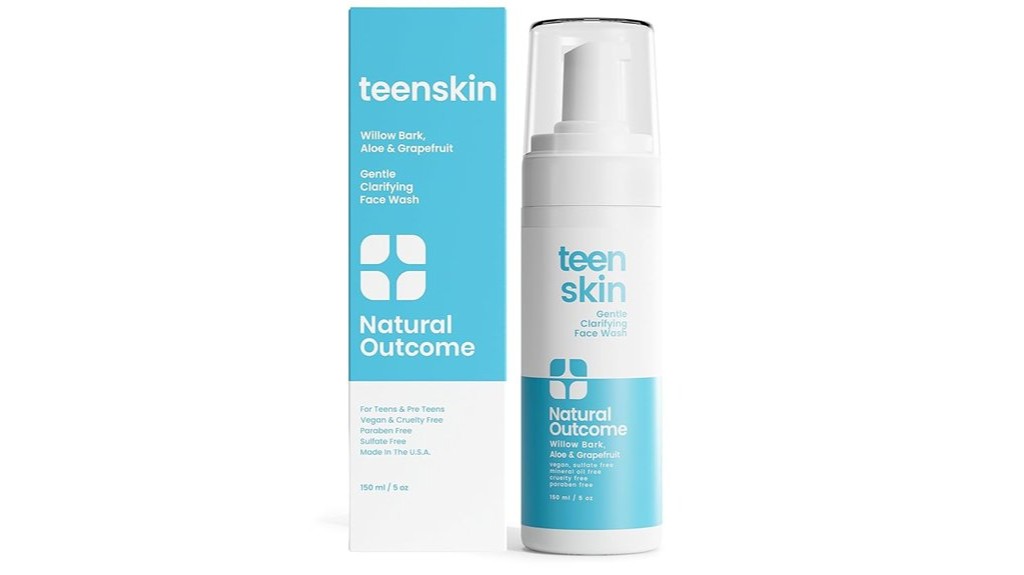 gentle foaming facial cleanser