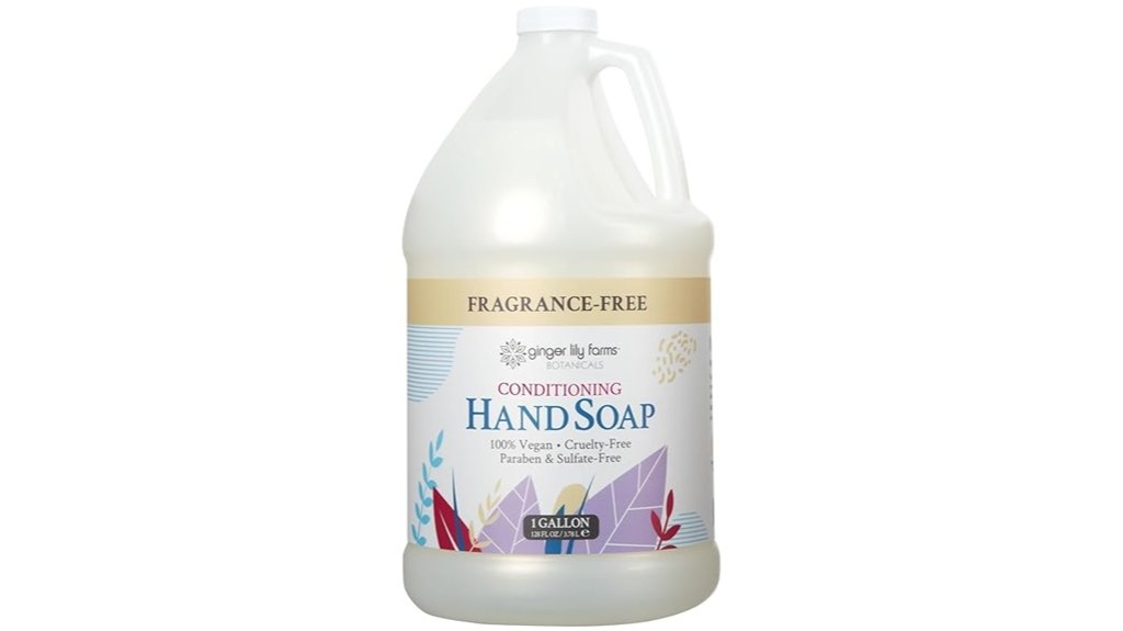 ginger lily farms hand soap