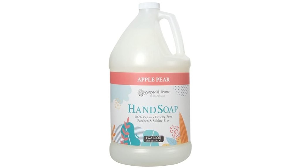 ginger lily farms hand soap