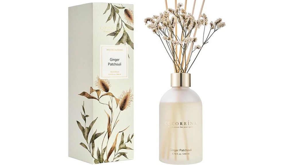 ginger patchouli reed diffuser