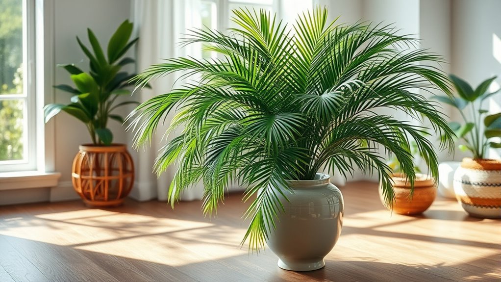 graceful air purifying houseplant