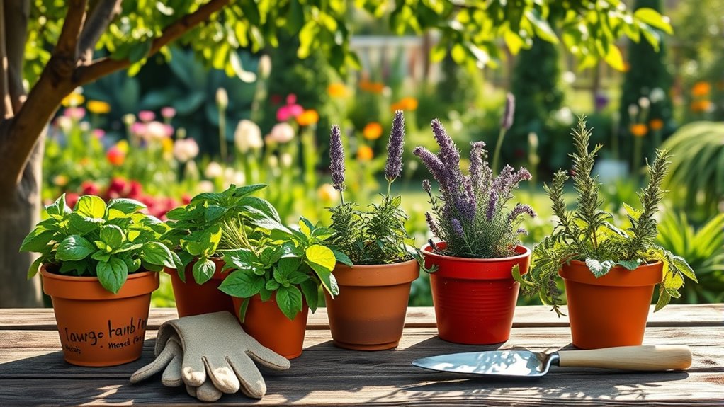 gratitude herb garden celebration