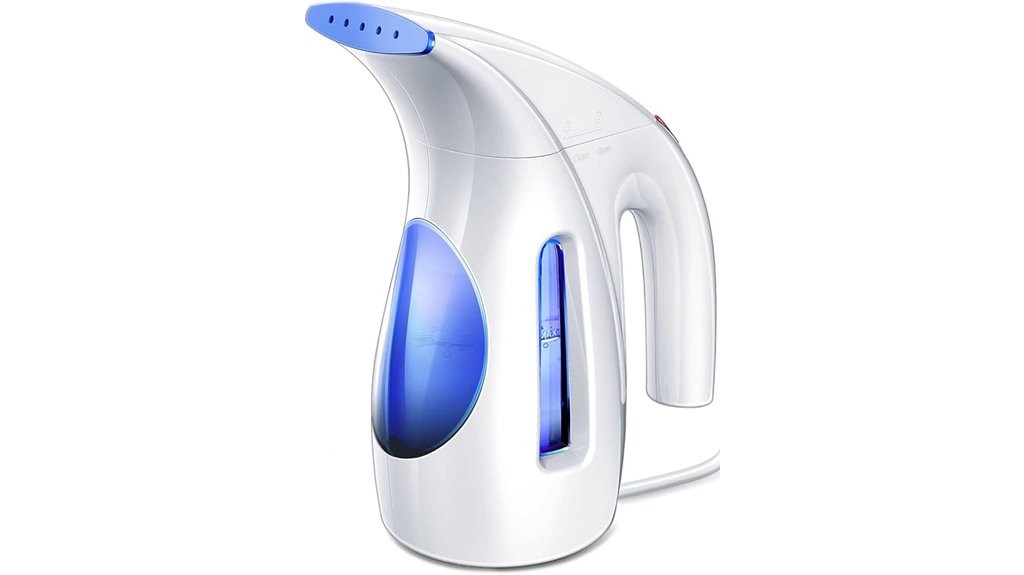 handheld clothes steaming device