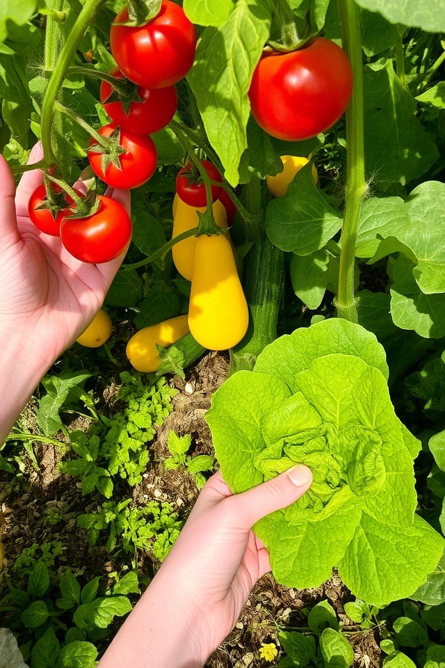 harvest often for freshness
