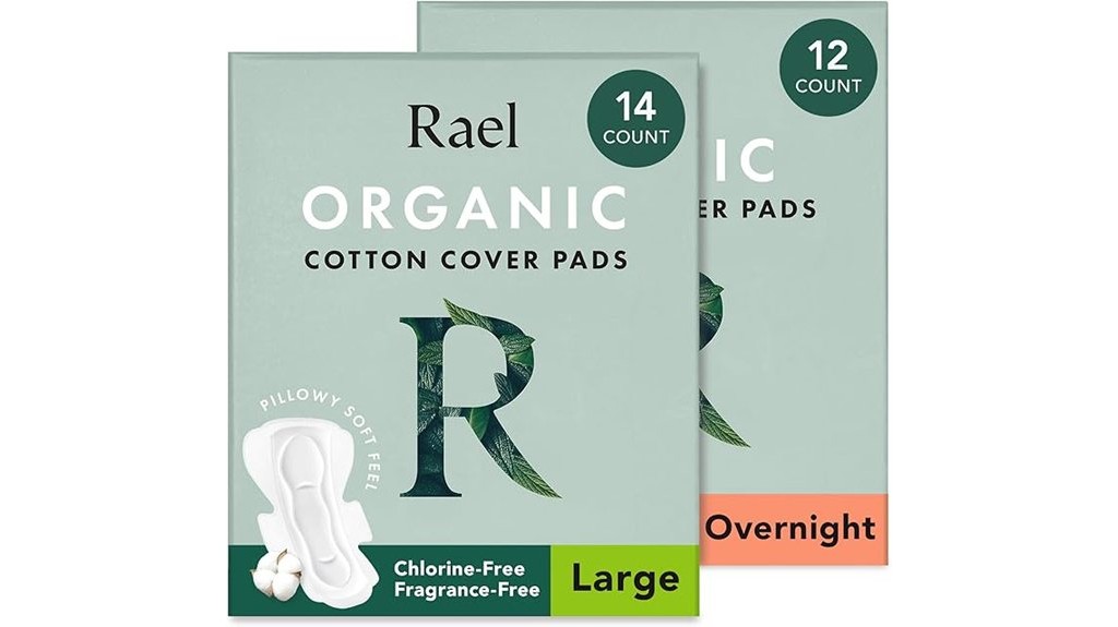 heavy absorbency overnight pads