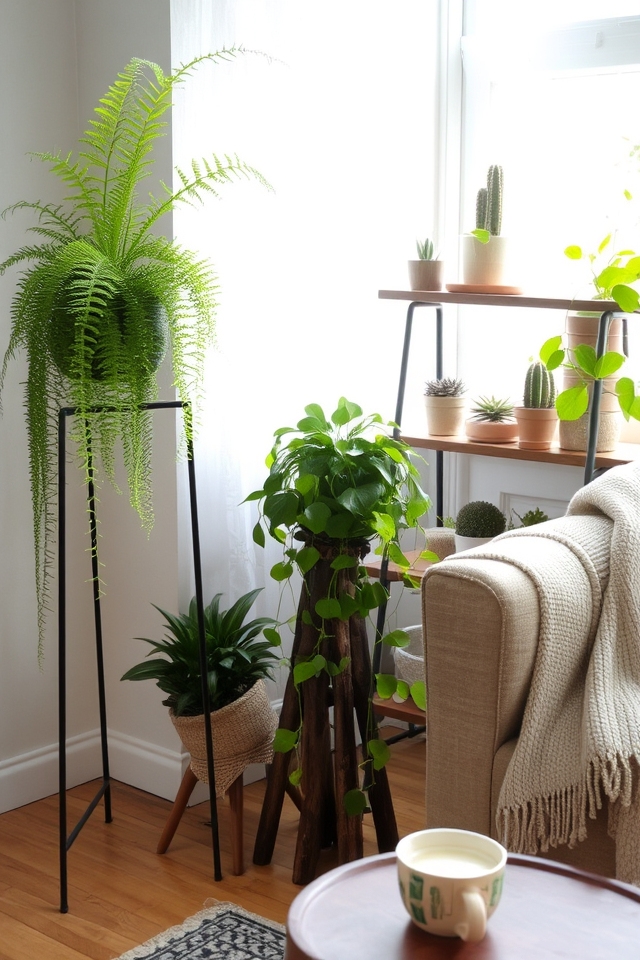 height variation for plants