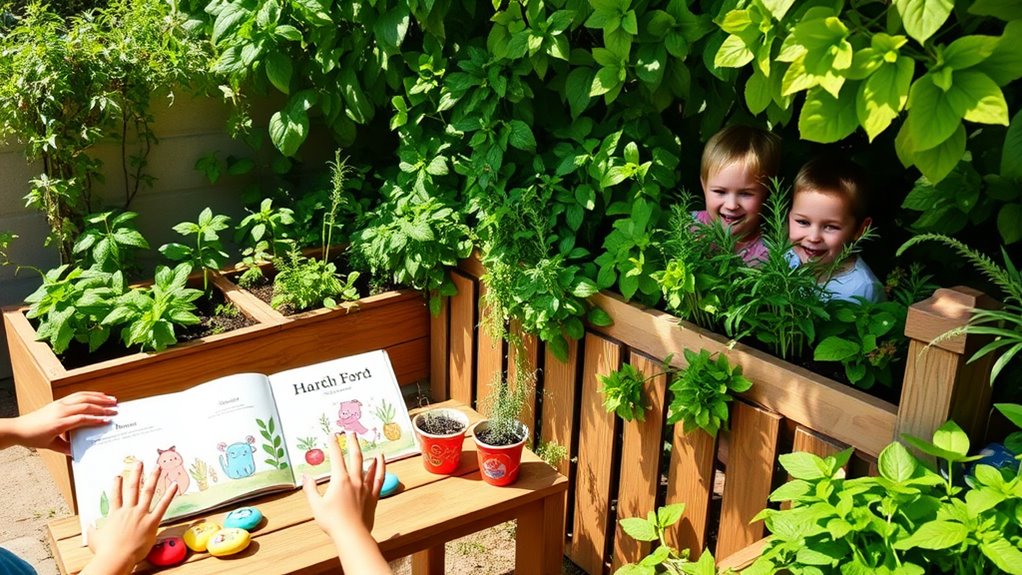 herb exploration for kids