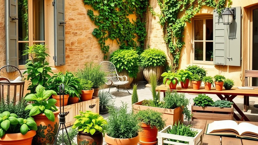 herb garden for culinary delights